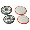 vhbw Filter-Set kompatibel mit Dirt Devil DD5110 Infinity AC Staubsauger