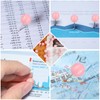 VAPKER Map Tacks 150Pcs Large Size Pins 0.37inch (9.5mm) Round
