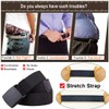 HOANAN 2-Pack Elastic Stretch Belt, Men’s All Size No Metal