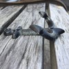 Facaler Nautical Cast Iron Ship Anchor Weathered Nautical Wall Hooks