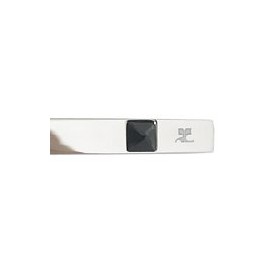 Courreges CT4011 Tie Bar, Silver