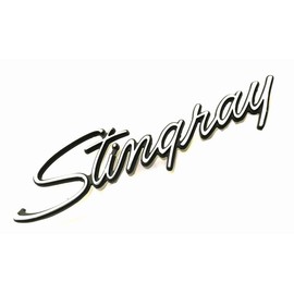 1x 1969-1973 Corvette C3 Stingray Emblems 3D Badges Front Fender Trim Parts 5238 Replacement for C3