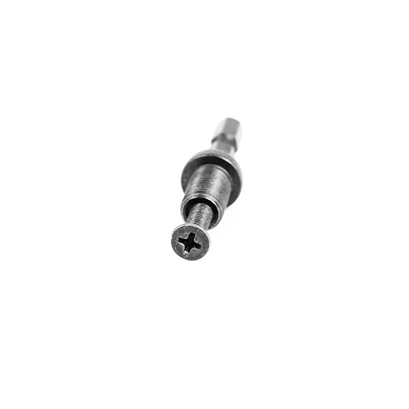 LDEXIN 5pcs 1/4" Shank to 3/8-24UNF Thread Round Shank Lock