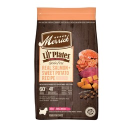 Merrick Lil Plates Grain Free Small Breed Recipe, 4-Pound, Salmon