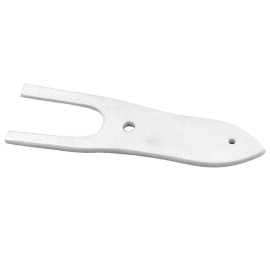 Mythrojan Bone Lucet Knitting Fork Braiding Tool Making Weaving Cording DIY Project White