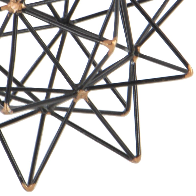 Deco 79 95243 Trendy Metal Wire Star Décor, 7" W