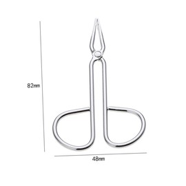 minkissy Eyebrow Tweezers Pcs Stainless Steel Set for Lash Extensions Beauty Use