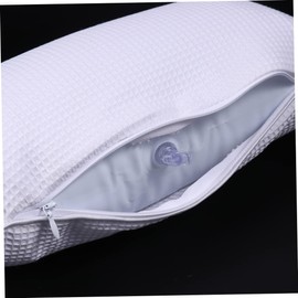 Healvian 2pcs Bathroom Bath Pillows Inflatable Spa Pillow Air Bags Bathing Neck Rest for Bathtub Suction Cups
