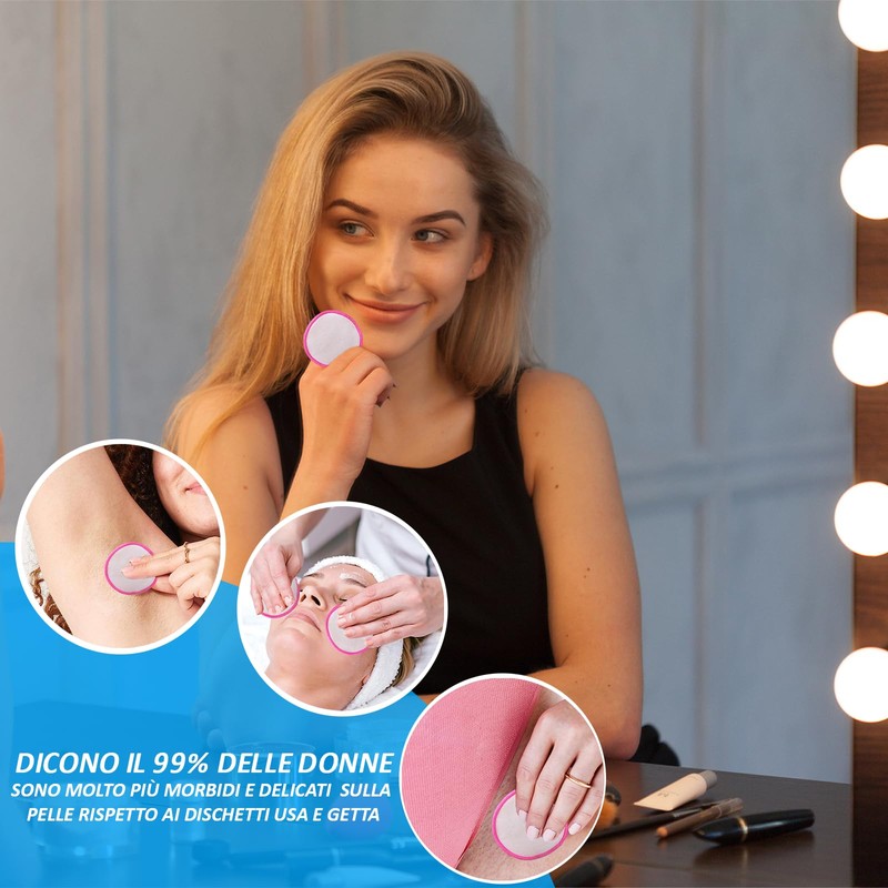 18 waschbare und wiederverwendbare Make-up-Entferner-Pads – Pflege Ihrer Haut mit