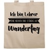 Shirtracer - Cotton Bag - Bags - Ich bin Lehrer