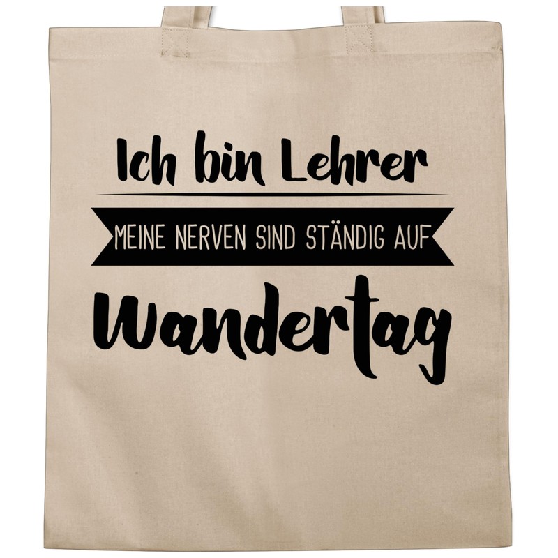 Shirtracer - Cotton Bag - Bags - Ich bin Lehrer