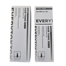 EveryTokTok Hair Tonic 120ml + 120ml (refill) / 에브리톡톡 헤어토닉 120ml + 120ml(리필)