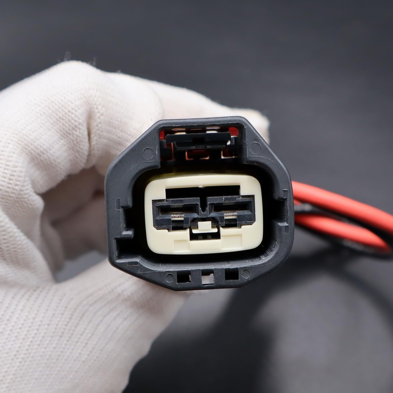 LIZAPUS 2-Way Radiator Cooling Fan Connector Compatible with Ford F-150