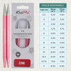 KnitPro Zing Normale Ferri da Maglia circolari intercambiabili, Alluminio, Multicolore,