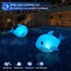 Goallim Solar Floating Pool Lights Dolphin, Glow in The Dark