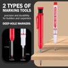 MotiMind 22 Pack Mechanical Carpenter Pencil Set with 78 Pencil