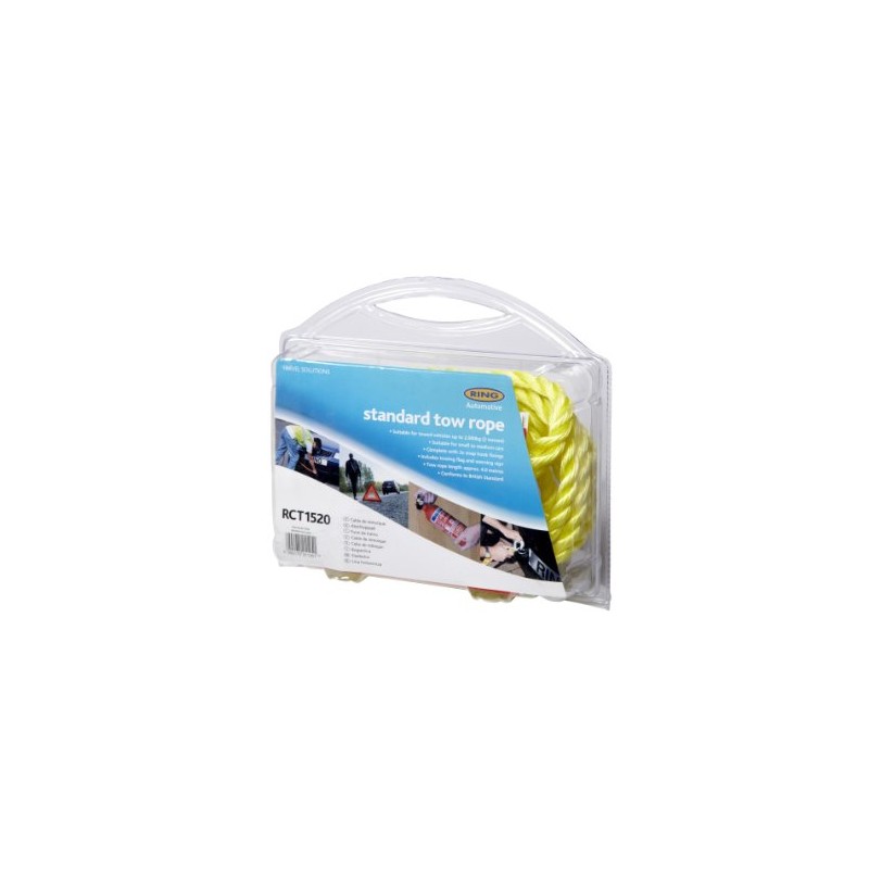 Ring Automotive Standard Tow Rope Suitable For Small & Medium
