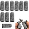 [YaoooosF] Finger Protective Sack Work Gloves, Blade Proof, For Work,