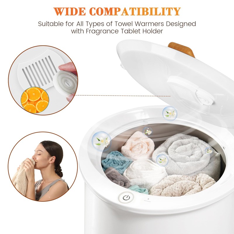 Keenray Towel Warmer Fragrance Disc, Fresh Fragrance Scented Pads for