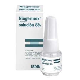 Niogermox 6.6ml Líquido Ciclopirox 8% (frasco), ISDIN, Crema, Tratamiento de uñas frágiles y grietas