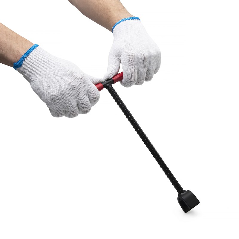 LUNEFOLKS 12"/305mm Stopcock Key - Carbon Steel T-Style Handle, with