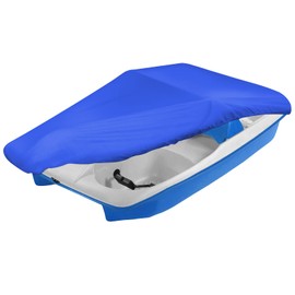 iCOVER Pedal Boat Cover, Fits 3 or 5 Person Paddle Boats Water Proof Heavy Duty Paddles Covers, Blue