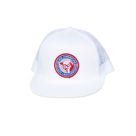 Lazy J Ranch Wear Baseball Cap Western Cowboy Baseball Cap White & White 4" Tejas Patch Cap