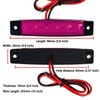 KEING 10 Pack Marine Boat Purple LED Navigation Cabin Deck