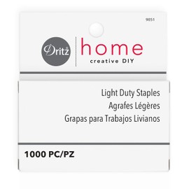 Dritz Home 9051 Light Duty Staples, 5/16-Inch (1000-Piece)