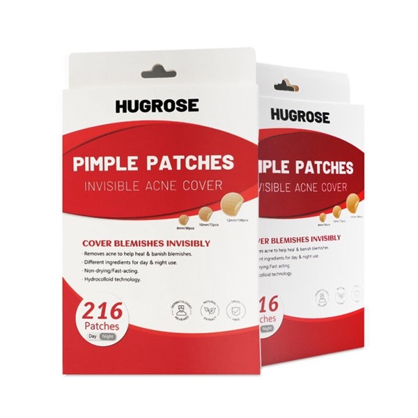Unbranded 432Pc Acne Dots, Hydrocolloid Pimple Patches, Cystic Acne Patch,
