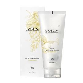LAGOM GELTTOWATER Cleanser, Chardonnay Scent, Morning Facial Cleanser, 6.8 fl oz (220 ml), Genuine Japanese Product