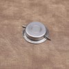 2 Pcs Brushed 304 Stainless Steel Round Flush Knobs Hidden