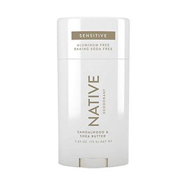 Natural Sensitive Native Sandalwood & Shea Butter Aluminum Free Deodorant, 2.65 oz