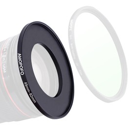 49mm to 82mm Step-Up Ring Filter adapter/49mm to 82mm Camera Filter Ring ;Compatible All Brands 49mm Lens and 82mm UV,ND,CPL,Metal Step Up Ring