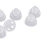 10pcs Sound Amplifier Open Domes Single Layer Washable Reusable Silicone