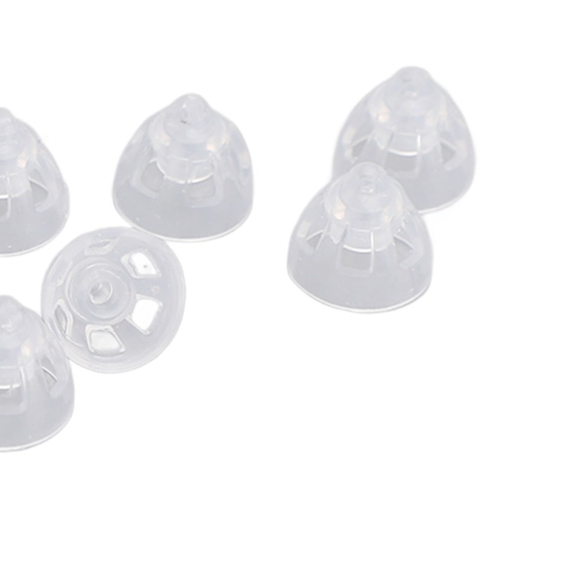 10pcs Sound Amplifier Open Domes Single Layer Washable Reusable Silicone