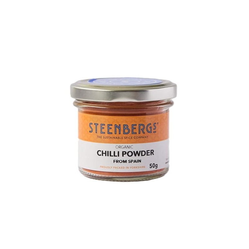 Steenbergs Organic Chilli Powder Standard Jar - 50g