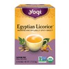 Yogi Tea, Egyptian Licorice, 16 Count, Packaging May Vary