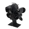 4 Blades Heat Powered Fireplace Fan Self Starting Temperature Resistant