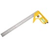 300mm Metric Combination Square Ruler, Adjustable Stainless Steel Combo Square