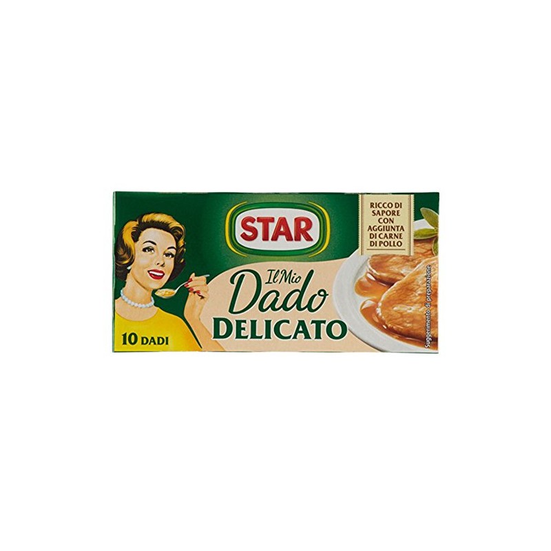Star: "Il Mio Dado Delicato" Bouillon Cubes, Delicate Taste Pack