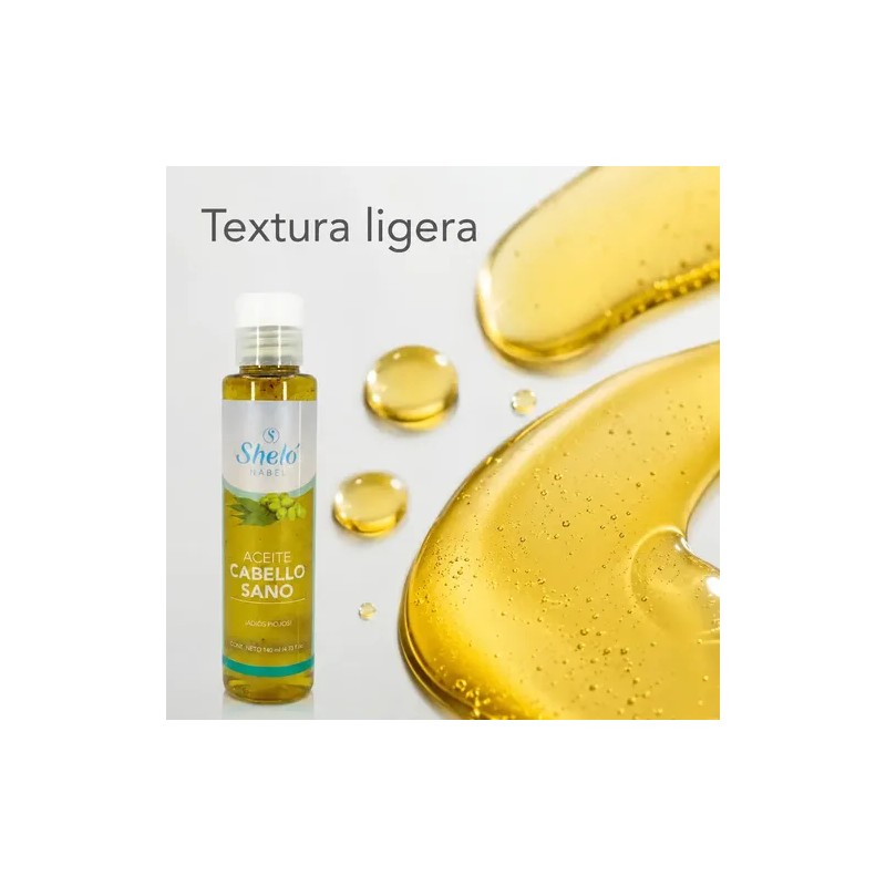 Aceite Cabello Sano Sheló Nabel 140 Ml / Repelente De
