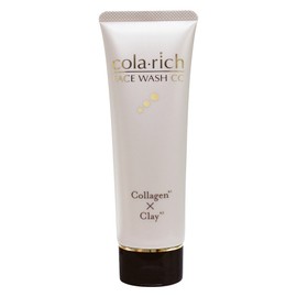 Coralich Collagen Formulated Serum Face Wash (4.2 oz (120 g) per bottle, Approx. 1 month's supply)/Face Wash CC Qusai