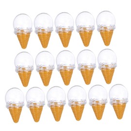 KONTONTY 16pcs Favor Container Ice Cream Treat Ice Cream Party Favor Boxes Christmas Favor Boxes Candy Bags Ice Cream Party Favors Ice Cream Candy Cones Boxes Candy Box Wedding