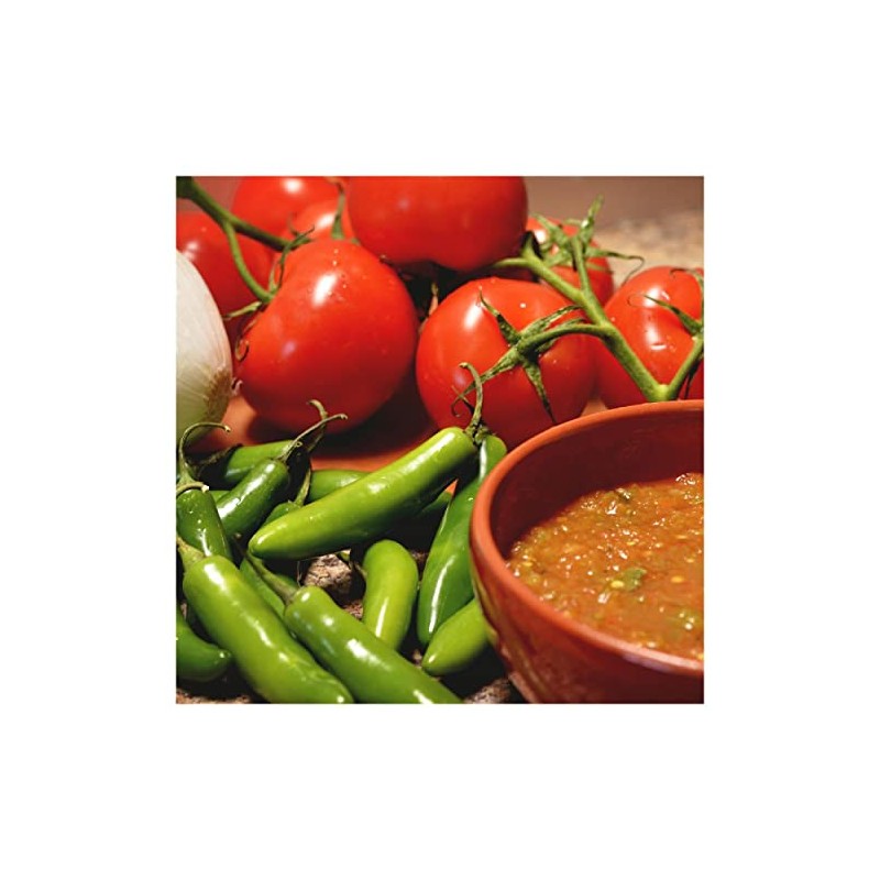 Everwilde Farms - 1/4 Lb Serrano Hot Pepper Seeds -