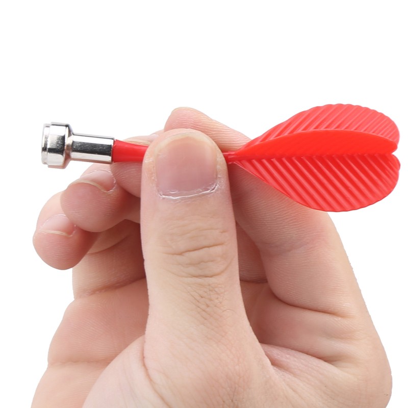 15in Magnetic Dart Board with 6 Dart Safety Magnet Doublesided