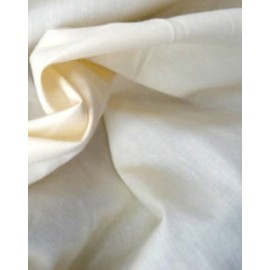 LA Linen Cotton Muslin Fabric By The 25 Yards Bolt, 60" Wide, Natural Color.