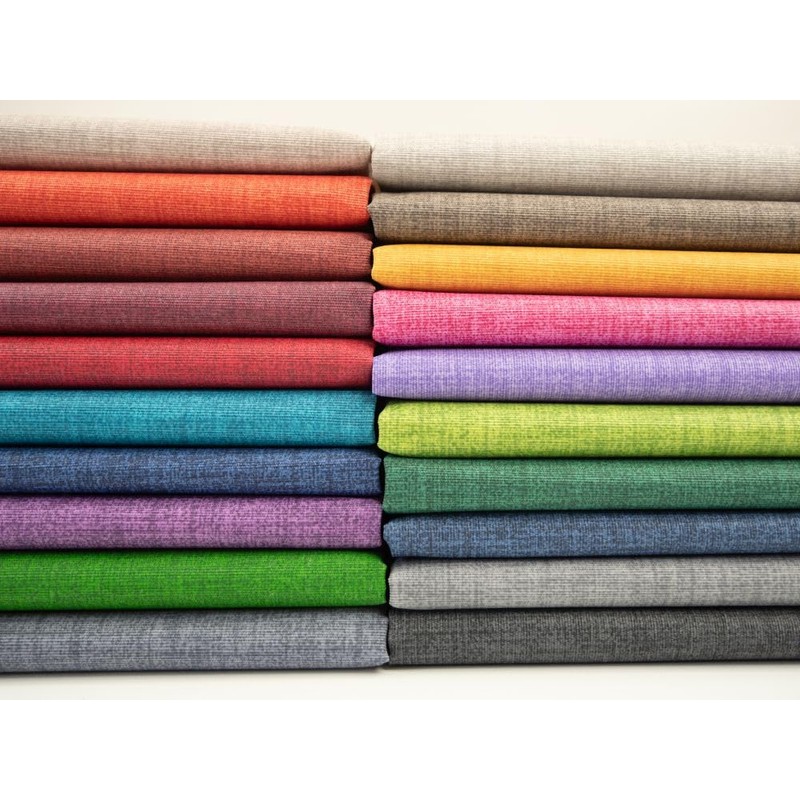 Charly Coated Decorative Fabric, Plain, 20 Colours, for Bags, Utensils,