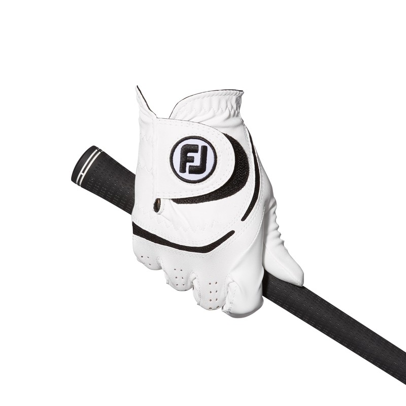 FootJoy FGWF3LHWT-22 WeatherSoft White, Worn on Right Hand, Men's 8.7