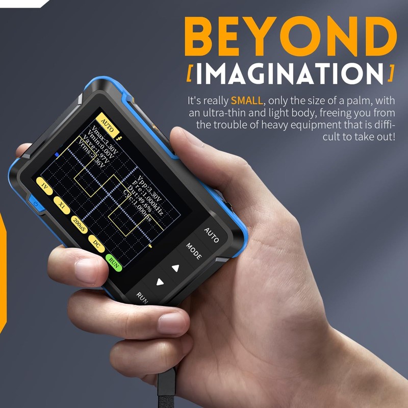 Handheld Digital Oscilloscope Multimeter, DSO152 2.8" TFT Kit - Portable